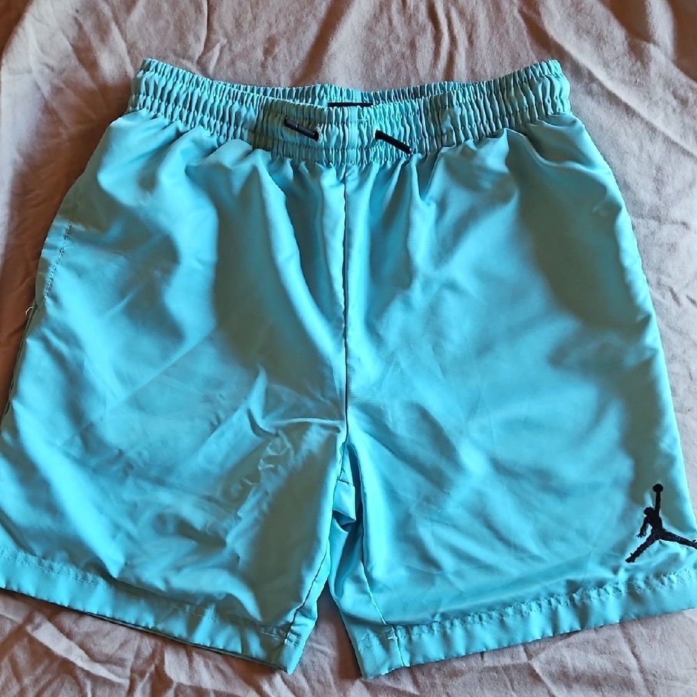 Jordan Aqua Blue Athletic Shorts